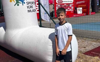 Leon Tutek na Državnoj završnici Sportskih igara mladih