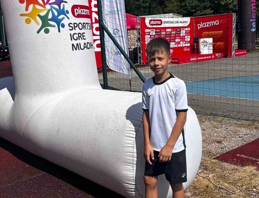 Leon Tutek na Državnoj završnici Sportskih igara mladih